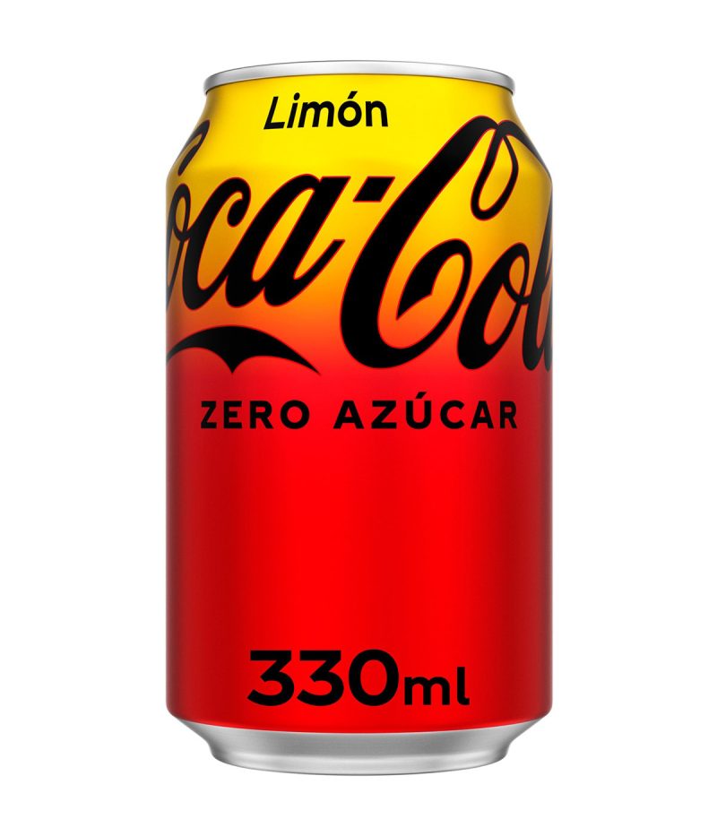 COCA-COLA ZERO AZUCAR LIMON Lata 33Cl