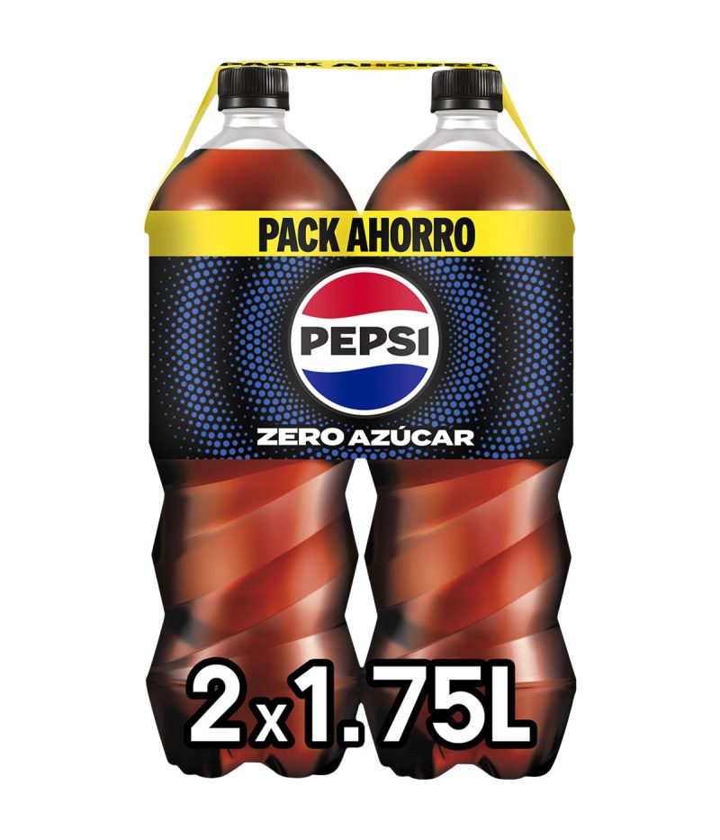 PEPSI Zero Azúcar Botella Pack 2 X 1.75 L