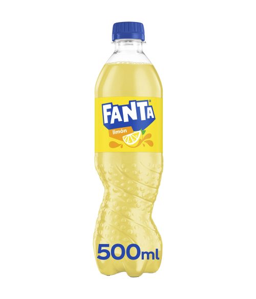 Fanta  Refresco de limón con gas botella 50 cl