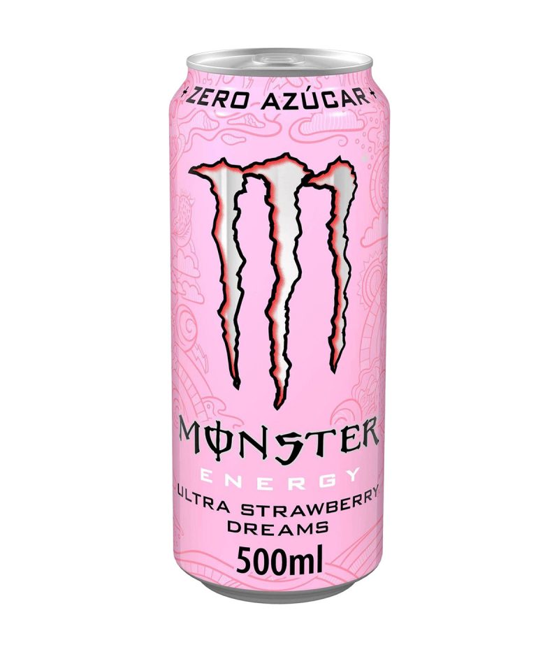MONSTER Ultra Strawberry Zero Azúcar 50 CL