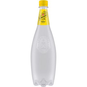 SCHWEPPES Tónica original 100% aromas naturales lata 1L