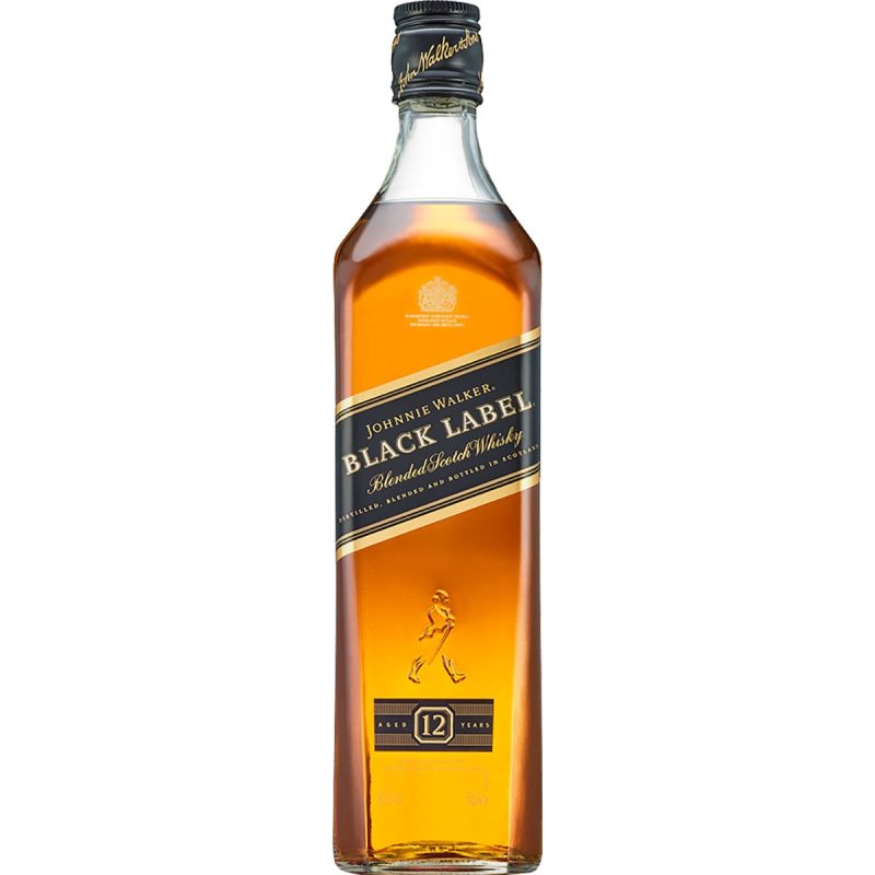 Whisky Johnnie Walker Black Label escocés 12 años 70 cl
