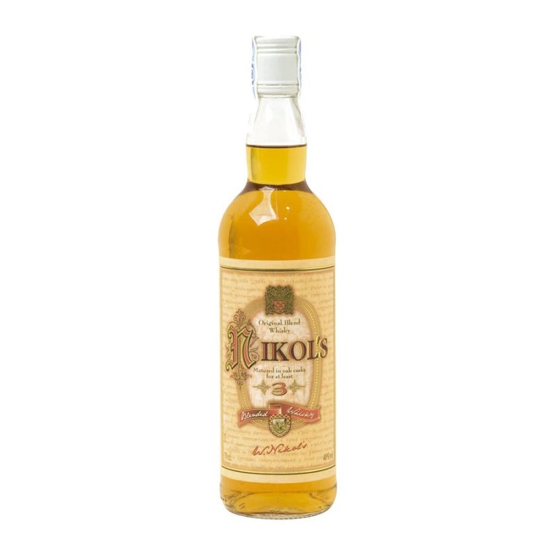 Whisky NIKOLS botella 70 cl.