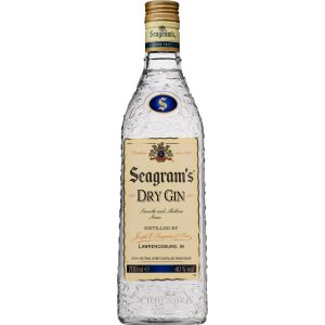SEAGRAM'S ginebra Dry Gin botella 70 cl