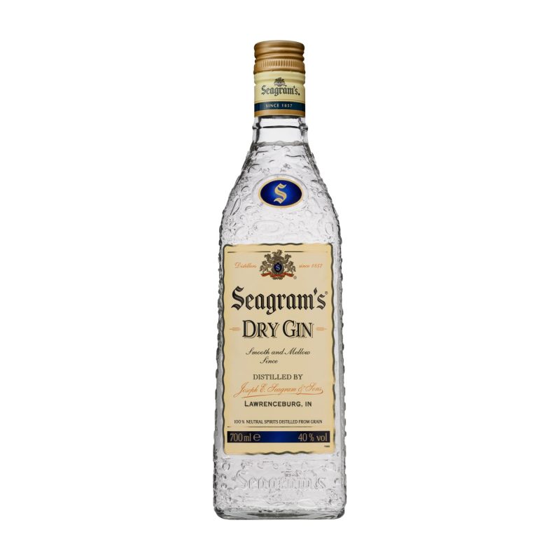 SEAGRAM'S ginebra Dry Gin botella 70 cl
